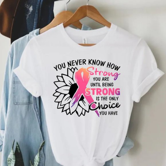 Breast Cancer SVG Tshirt - Picture 1 of 1
